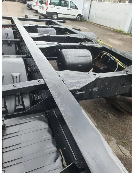 Container transporter/ Swap body trailer Krone Tandem Standard Lafette tiefgekuppelt 2-Achs Tandem Standard Lafette tiefgekuppelt TÜV NEU!: picture 9