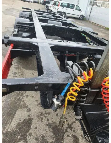 Container transporter/ Swap body trailer Krone Tandem Standard Lafette tiefgekuppelt 2-Achs Tandem Standard Lafette tiefgekuppelt TÜV NEU!: picture 8