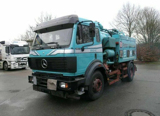 Mercedes-Benz ASSMANN SAUG SPÜL A3 TANK +KOMBIFZ f. Diesel/ Heizöl - Vacuum truck: picture 1 Mercedes-Benz ASSMANN SAUG SPÜL A3 TANK +KOMBIFZ f. Diesel/ Heizöl - Vacuum truck: picture 1