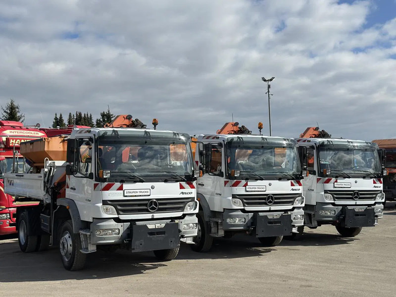 Mercedes-Benz Atego 1318 5 x AK Allrad Kran Palfinger 7001 - Tipper, Crane truck: picture 2 Mercedes-Benz Atego 1318 5 x AK Allrad Kran Palfinger 7001 - Tipper, Crane truck: picture 2