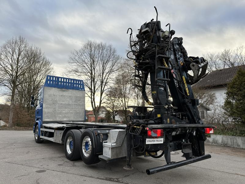 Scania R 580 6x2 Kurzholz LOGLIFT 125 ZT 93 - Cab chassis truck, Crane truck: picture 4 Scania R 580 6x2 Kurzholz LOGLIFT 125 ZT 93 - Cab chassis truck, Crane truck: picture 4