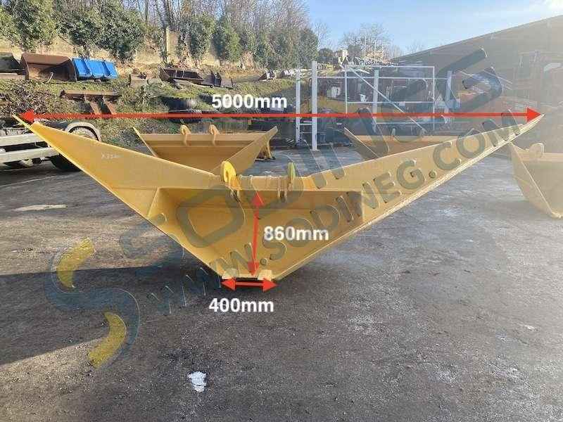 VERACHTERT 5000 / 400mm - CW40 Large - Excavator bucket for Construction machinery: picture 2 VERACHTERT 5000 / 400mm - CW40 Large - Excavator bucket for Construction machinery: picture 2