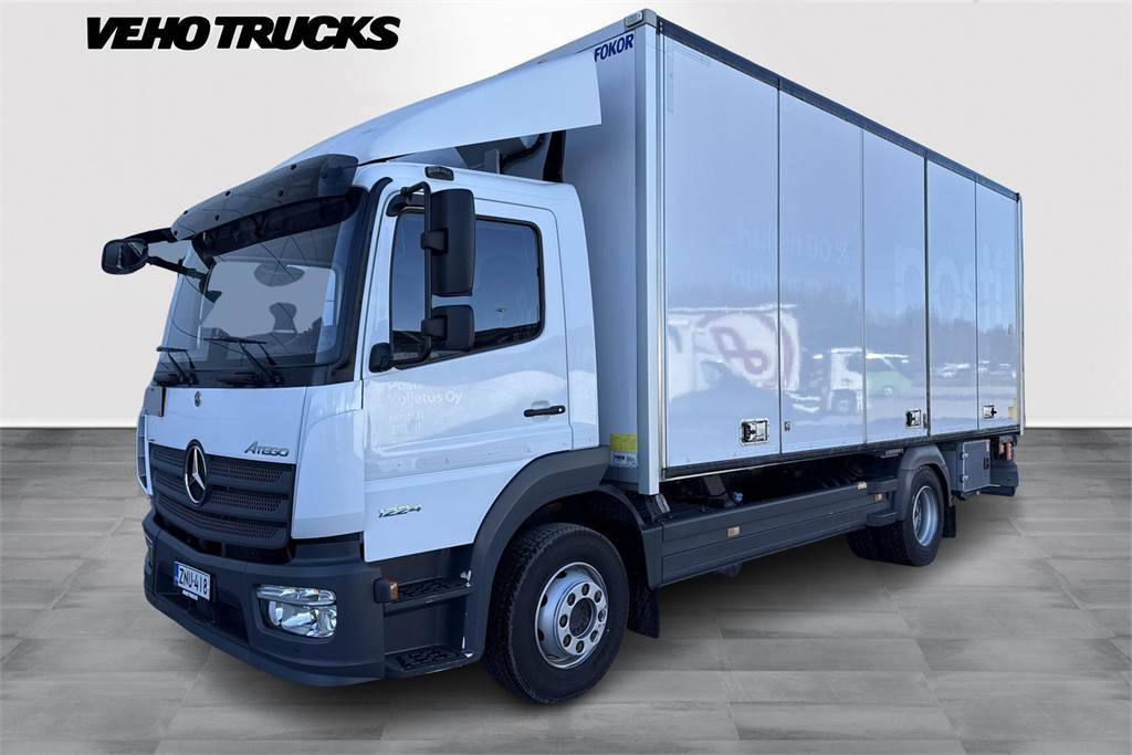 Mercedes-Benz Atego 1224L KSA-kori + PL - Box truck: picture 1 Mercedes-Benz Atego 1224L KSA-kori + PL - Box truck: picture 1