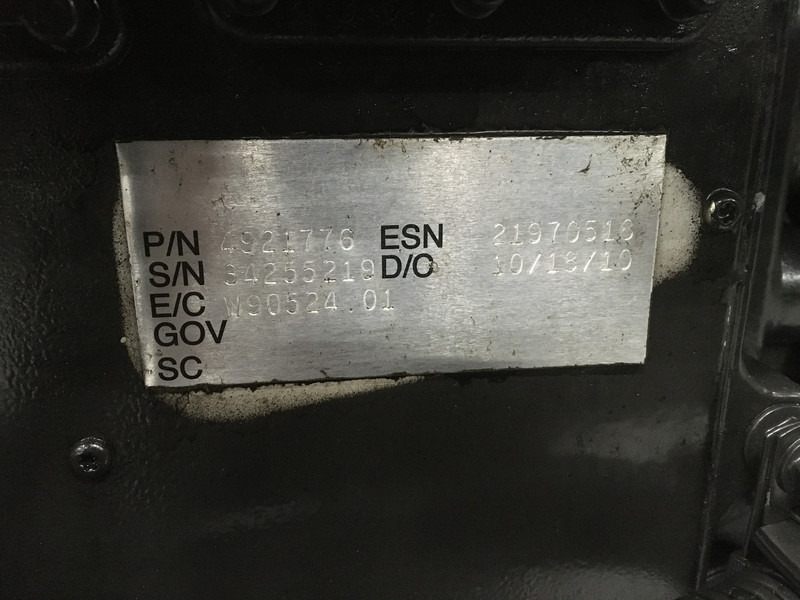 Construction machinery Cummins QSL9 CPL8641 USED: picture 6 Construction machinery Cummins QSL9 CPL8641 USED: picture 6