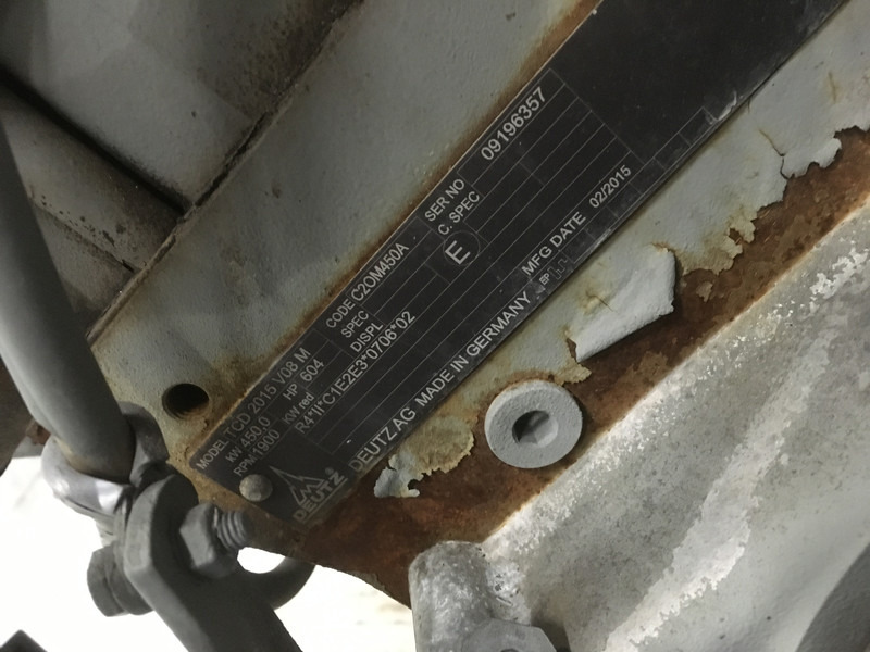 Construction machinery Deutz TCD2015 V8 M FOR PARTS: picture 6