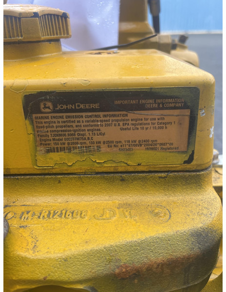 Construction machinery John Deere 6068TFM75 USED: picture 7 Construction machinery John Deere 6068TFM75 USED: picture 7