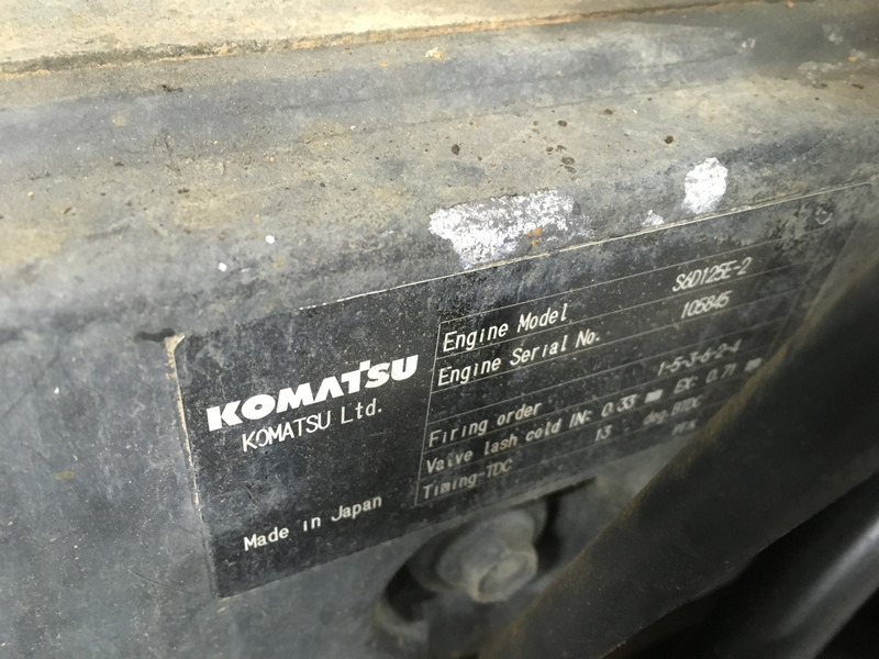 Construction machinery Komatsu S6D125E-2 FOR PARTS: picture 6