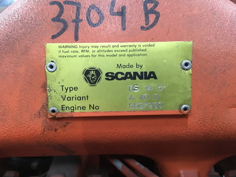 Scania DS14.57 USED - Construction machinery: picture 1 Scania DS14.57 USED - Construction machinery: picture 1
