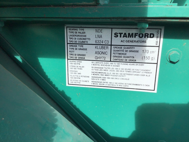 Generator set Cummins QSK60-G9 GENERATOR 2813 KVA USED: picture 6 Generator set Cummins QSK60-G9 GENERATOR 2813 KVA USED: picture 6