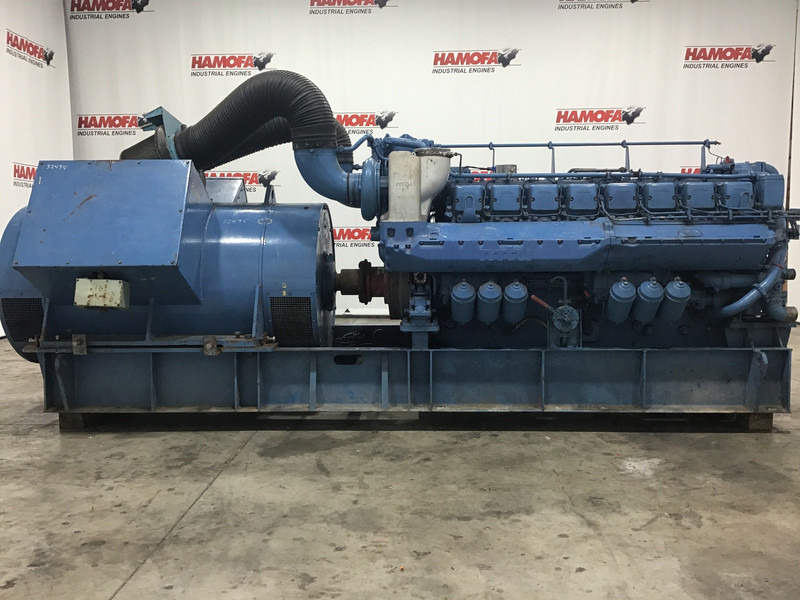 MTU 16V396 GENERATOR 1875KVA USED - Generator set: picture 1 MTU 16V396 GENERATOR 1875KVA USED - Generator set: picture 1