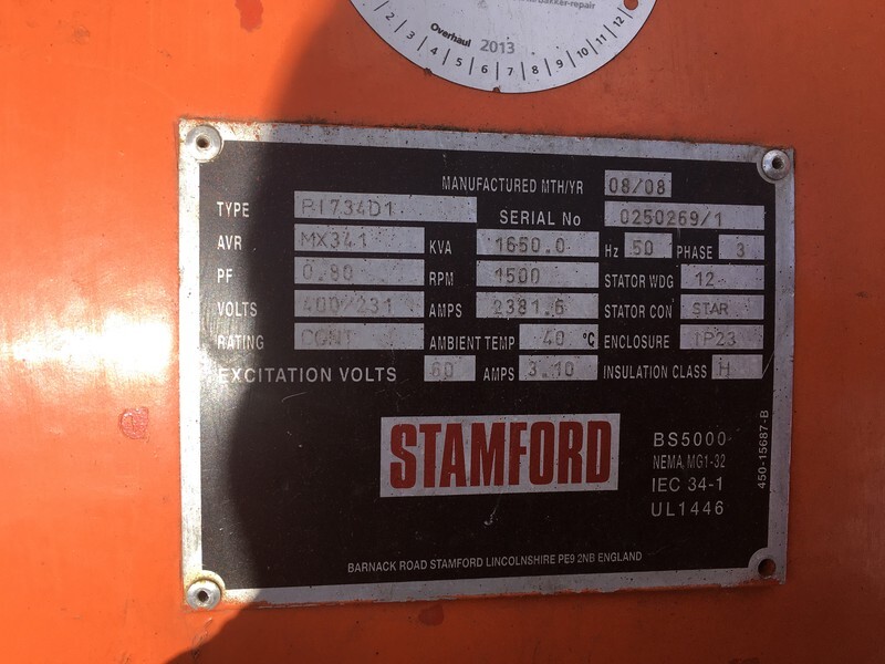 Waukesha 16V150LTD GENERATOR 1650KVA USED - Generator set: picture 4 Waukesha 16V150LTD GENERATOR 1650KVA USED - Generator set: picture 4