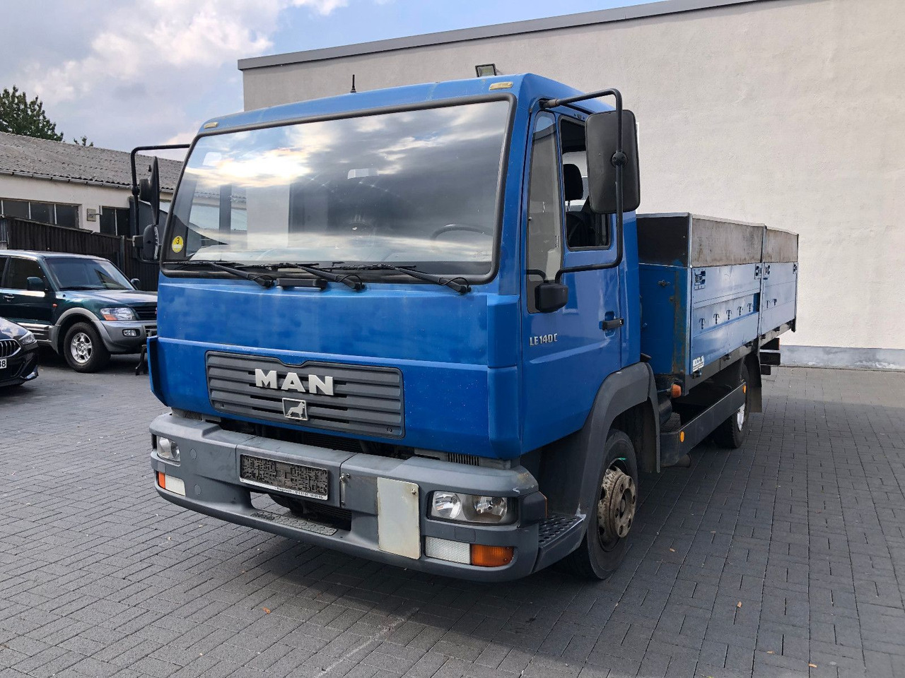 Open body delivery van MAN LE 140 C Klima, Tempomat, TÜV 11-2025: picture 8
