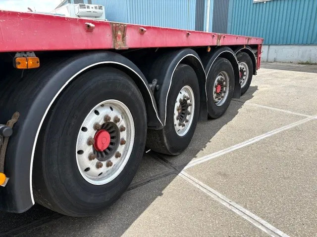 Dropside/ Flatbed semi-trailer Kwb P-504-STI-H 4-AXLE FLATBED TRAILER (SAF AXLES / 2x STEERING AXLE / 2x LIFT-AXLE / ABS-EBS): picture 9 Dropside/ Flatbed semi-trailer Kwb P-504-STI-H 4-AXLE FLATBED TRAILER (SAF AXLES / 2x STEERING AXLE / 2x LIFT-AXLE / ABS-EBS): picture 9
