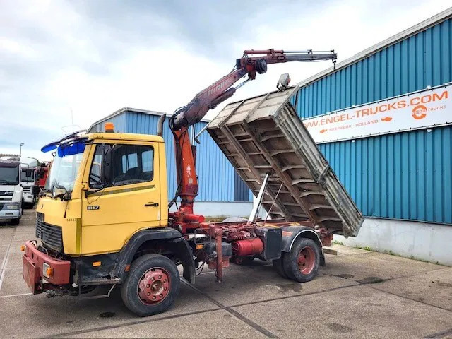 Mercedes-Benz 1117 K (6-CILINDER) KIPPER WITH FERRARI CRANE (FULL STEEL SUSPENSION / MANUAL GEARBOX / P.T.O.) - Tipper, Crane truck: picture 5 Mercedes-Benz 1117 K (6-CILINDER) KIPPER WITH FERRARI CRANE (FULL STEEL SUSPENSION / MANUAL GEARBOX / P.T.O.) - Tipper, Crane truck: picture 5