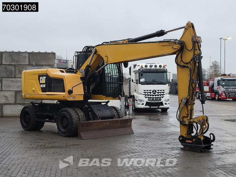 Wheel excavator Caterpillar M318 F Oilquick: picture 6
