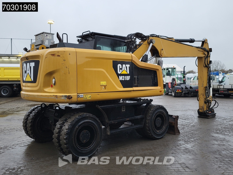 Wheel excavator Caterpillar M318 F Oilquick: picture 5