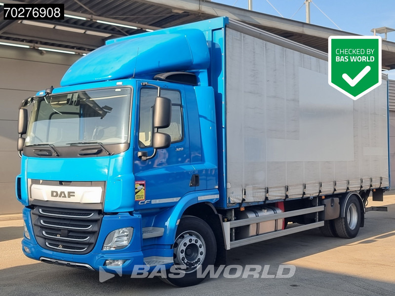DAF CF 320 4X2 19tonner Automatic 2.500kg Tailgate ACC Euro 6 - Curtainsider truck: picture 1 DAF CF 320 4X2 19tonner Automatic 2.500kg Tailgate ACC Euro 6 - Curtainsider truck: picture 1
