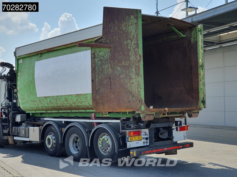 Hook lift truck, Crane truck DAF CF85.360 8X2 NL-Truck Hiab 211 E-3 HIPRO Kran 21T Multilift Euro 5: picture 19