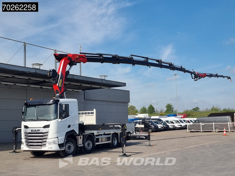 DAF XF 530 8X2 NEW Palfinger PK580 TEC Kran Crane Fly-Jib 2.5t Winch Lift+Lenkasche Retarder - Dropside/ Flatbed truck, Crane truck: picture 3 DAF XF 530 8X2 NEW Palfinger PK580 TEC Kran Crane Fly-Jib 2.5t Winch Lift+Lenkasche Retarder - Dropside/ Flatbed truck, Crane truck: picture 3