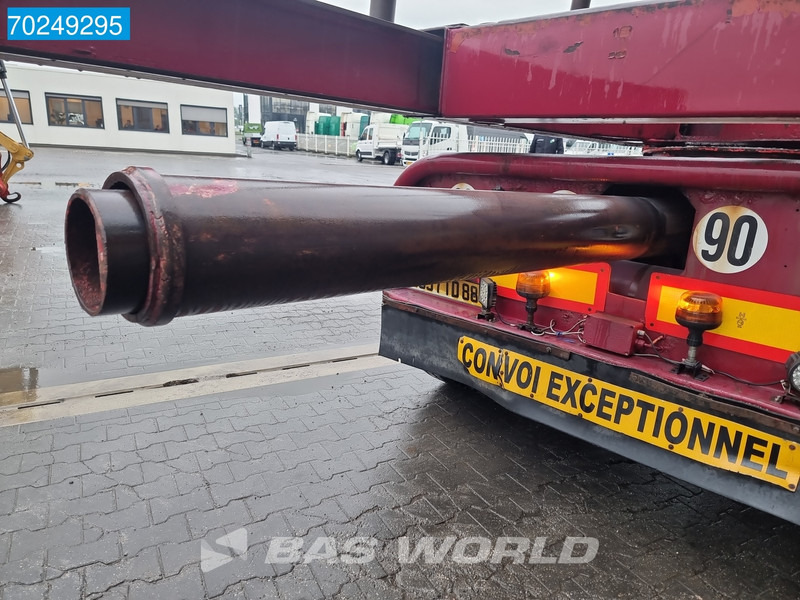 Logging semi-trailer DIEBOLT P430 2 axles Liftachse Extendable: picture 9