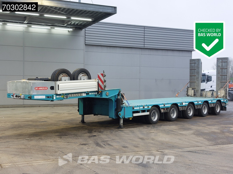 De Angelis D4S005 Extendable650cm 5xSteeringaxle Hydraulic Neck Ramps - Low loader semi-trailer: picture 1 De Angelis D4S005 Extendable650cm 5xSteeringaxle Hydraulic Neck Ramps - Low loader semi-trailer: picture 1