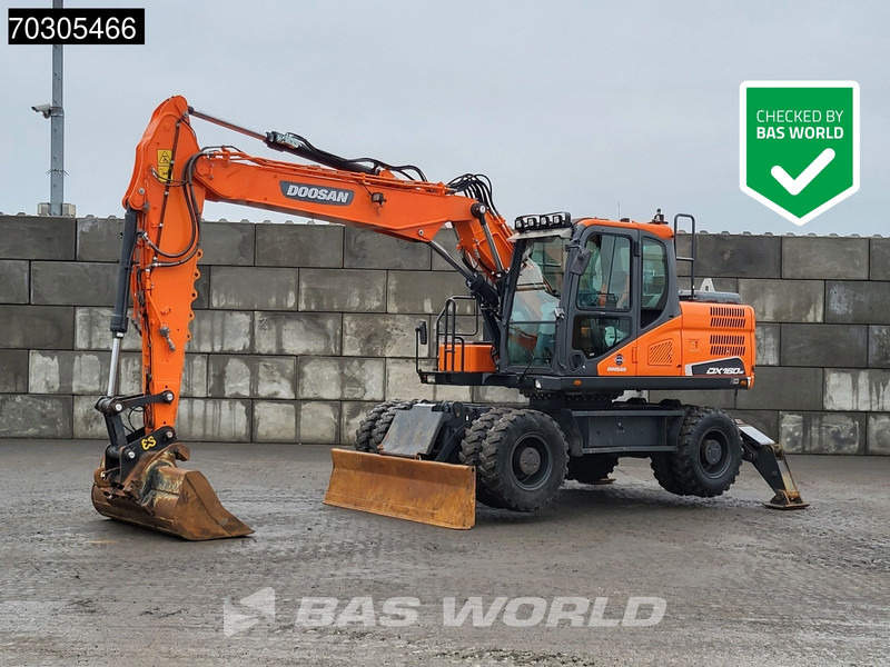 Doosan DX160 W-5 DX160W - Wheel excavator: picture 1 Doosan DX160 W-5 DX160W - Wheel excavator: picture 1