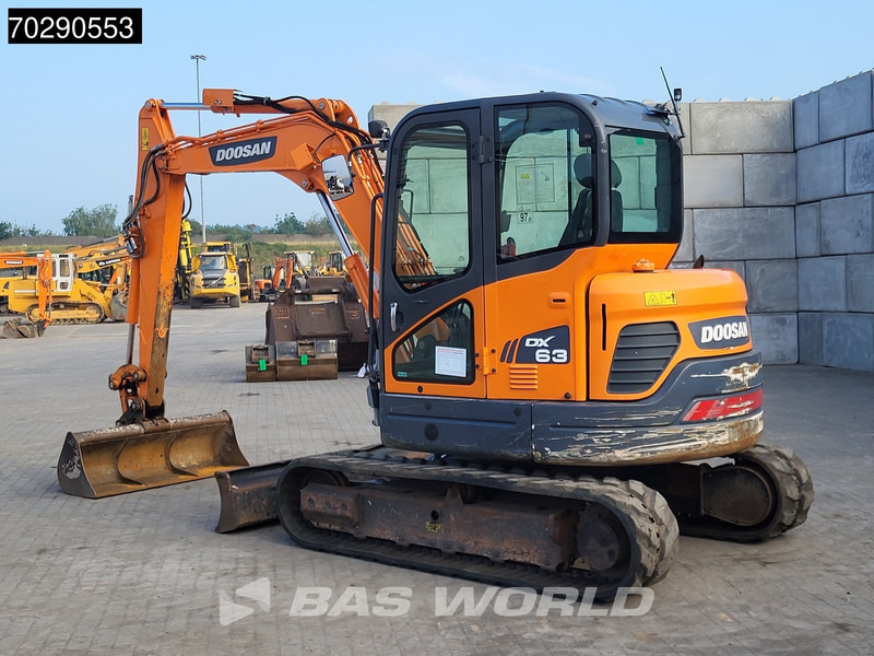 Doosan DX63-3 - Mini excavator: picture 5 Doosan DX63-3 - Mini excavator: picture 5