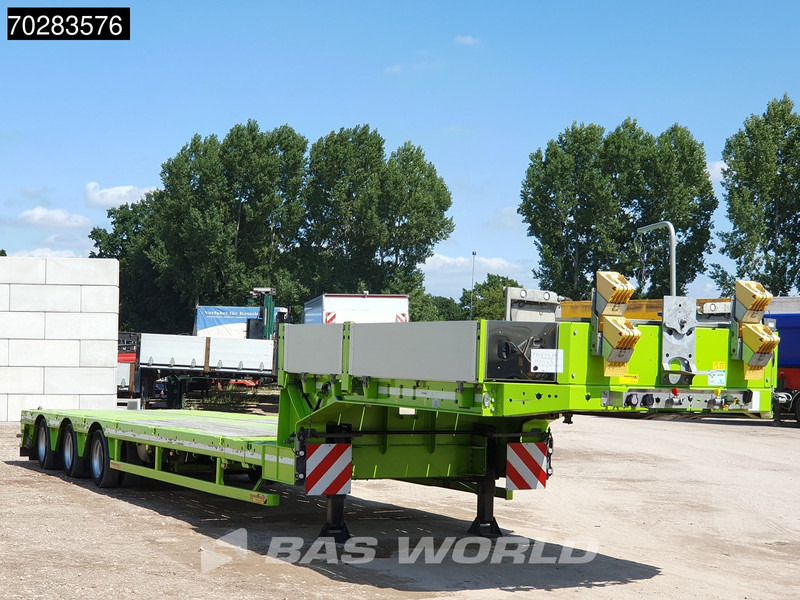 Faymonville F-S43-1AAF 3 axles Extendable Twistlocks 3x Hydraulic Steering Galvanised - Low loader semi-trailer: picture 3 Faymonville F-S43-1AAF 3 axles Extendable Twistlocks 3x Hydraulic Steering Galvanised - Low loader semi-trailer: picture 3