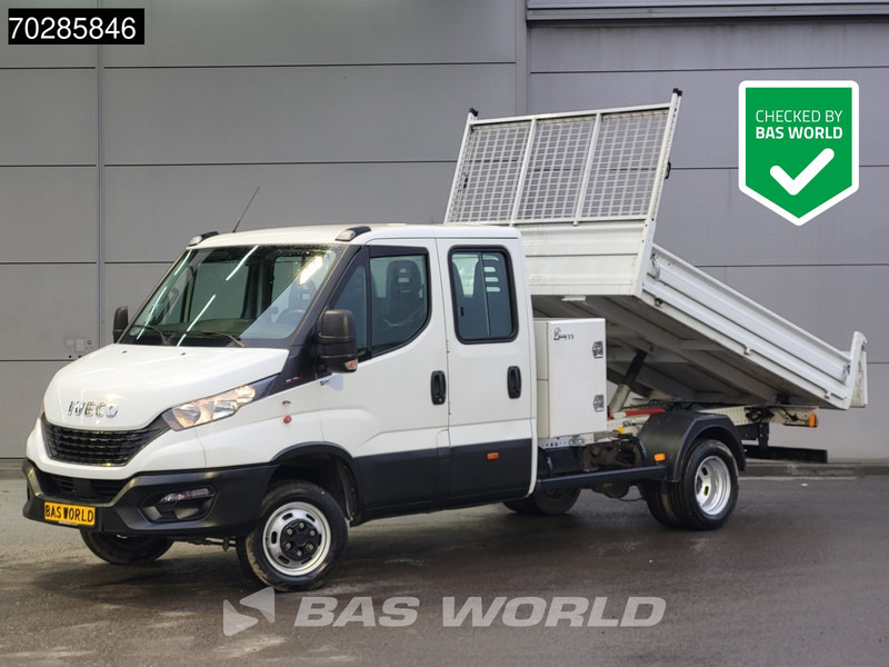 Iveco Daily 35C16 3.0L Open Laadbak Dubbel Cabine met Kist 3,5t trekhaak Dubbellucht Navi Airco Cruise Pritsche Pickup Open Box A/C Double c - Open body delivery van: picture 1 Iveco Daily 35C16 3.0L Open Laadbak Dubbel Cabine met Kist 3,5t trekhaak Dubbellucht Navi Airco Cruise Pritsche Pickup Open Box A/C Double c - Open body delivery van: picture 1