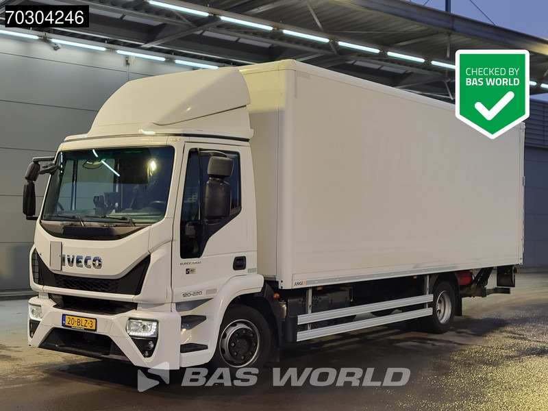 Iveco Eurocargo 120E220 Eurocargo 4X2 12tons NL-Truck APK 1500kg Ladebordwand Automatic Airco Euro 6 - Box truck: picture 1 Iveco Eurocargo 120E220 Eurocargo 4X2 12tons NL-Truck APK 1500kg Ladebordwand Automatic Airco Euro 6 - Box truck: picture 1