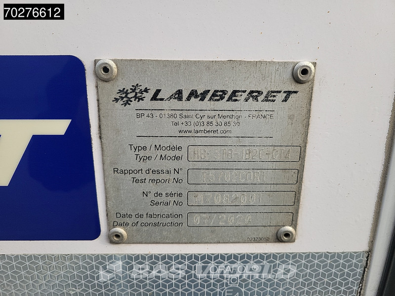 Refrigerator truck Iveco Eurocargo 190EL280 4X2 ATP Valid - 19tonner Carrier 1150 MT cooler Ladebordwand FRC Euro 6: picture 12