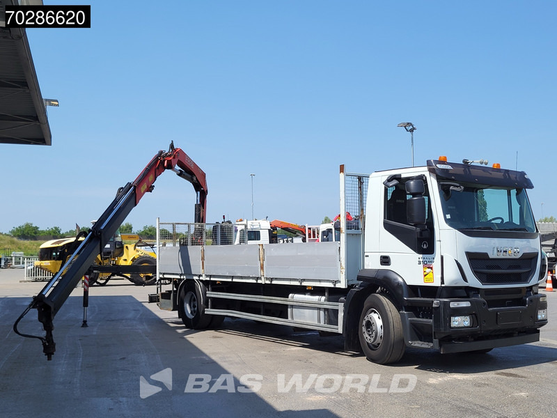 Dropside/ Flatbed truck, Crane truck Iveco Stralis 310 4X2 Fassi F135 A.0.22 E Kran Crane Automatic Euro 5: picture 6