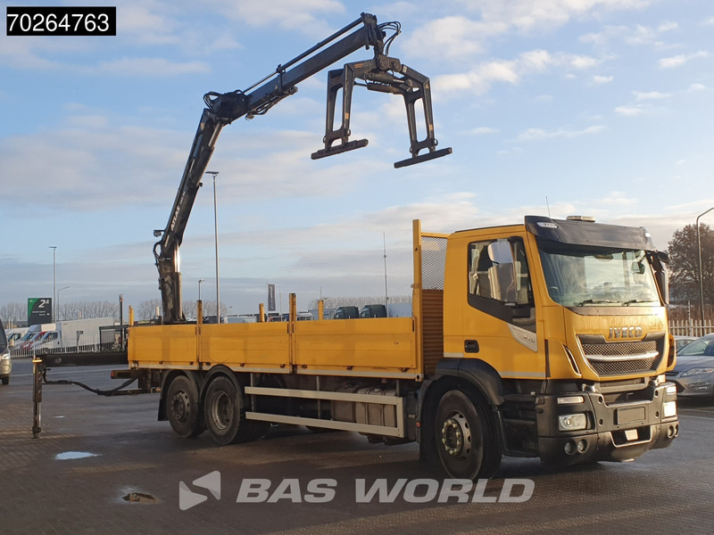 Iveco Stralis 310 6X2 RHD! Atlas 135.2VE-A11 Crane Lift-Lenkachse ACC Euro 6 - Dropside/ Flatbed truck, Crane truck: picture 3 Iveco Stralis 310 6X2 RHD! Atlas 135.2VE-A11 Crane Lift-Lenkachse ACC Euro 6 - Dropside/ Flatbed truck, Crane truck: picture 3