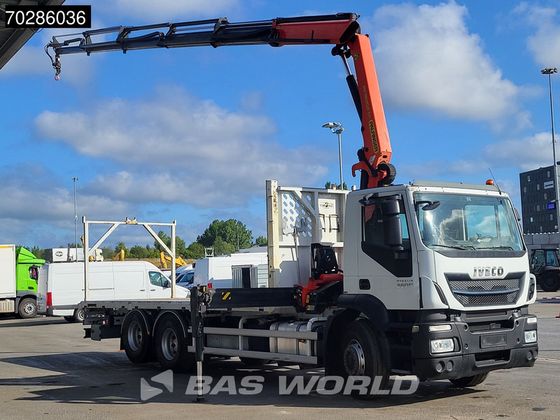 Iveco Stralis 360 6X2 Palfinger PK18002EH Crane Kran Lift Axle Euro 6 - Dropside/ Flatbed truck, Crane truck: picture 3 Iveco Stralis 360 6X2 Palfinger PK18002EH Crane Kran Lift Axle Euro 6 - Dropside/ Flatbed truck, Crane truck: picture 3