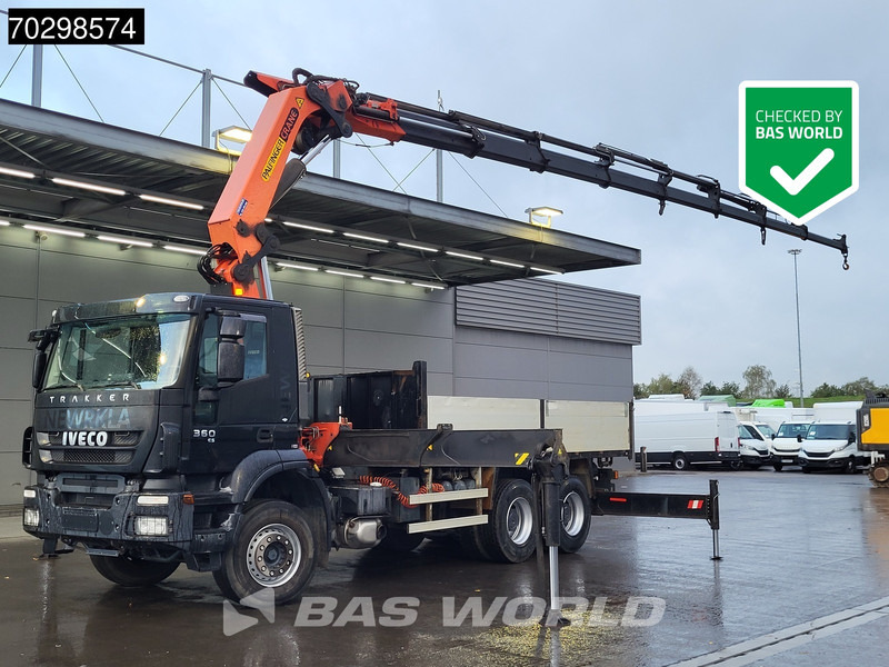 Iveco Trakker 360 6X4 Palfinger PK44002 Crane 8x Extensions Full Steel Big-Axle Manual Euro 5 - Dropside/ Flatbed truck, Crane truck: picture 1 Iveco Trakker 360 6X4 Palfinger PK44002 Crane 8x Extensions Full Steel Big-Axle Manual Euro 5 - Dropside/ Flatbed truck, Crane truck: picture 1