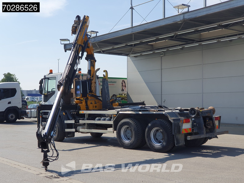 Hook lift truck, Crane truck Iveco Trakker 410 6X4 Effer CRANE 175/2S Manual 20 Tonnes EEV: picture 6