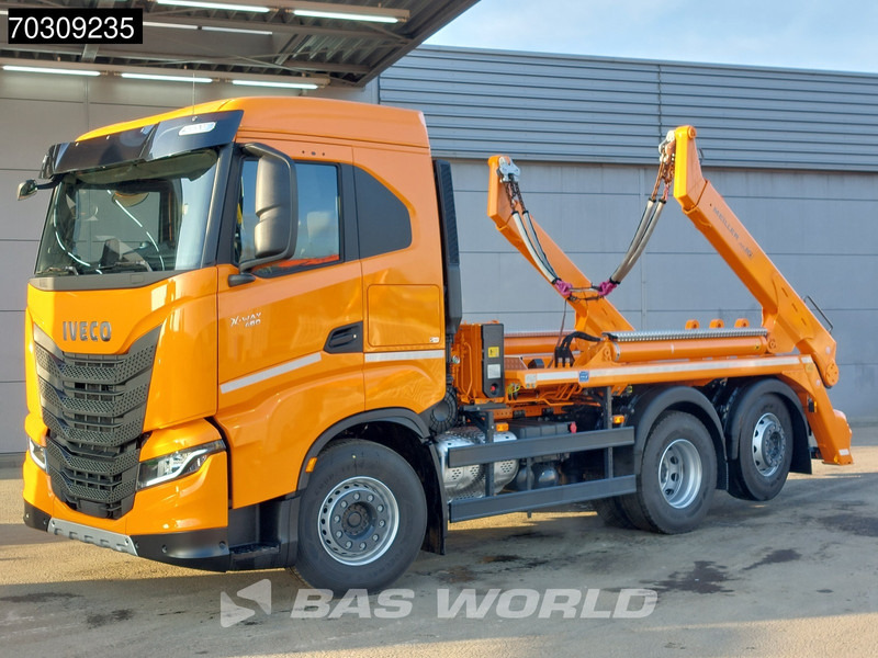 Iveco X-Way 460 X-Way 6X2 NEW! Meiller AK16MT skiploader Lift+steering axle Automatic Euro 6 - Skip loader truck: picture 3 Iveco X-Way 460 X-Way 6X2 NEW! Meiller AK16MT skiploader Lift+steering axle Automatic Euro 6 - Skip loader truck: picture 3
