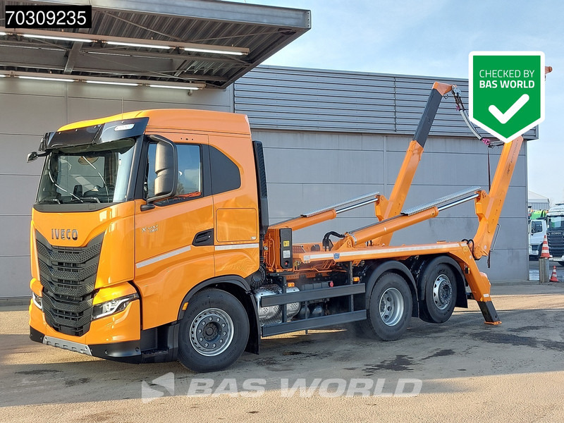 Iveco X-Way 460 X-Way 6X2 NEW! Meiller AK16MT skiploader Lift+steering axle Automatic Euro 6 - Skip loader truck: picture 1 Iveco X-Way 460 X-Way 6X2 NEW! Meiller AK16MT skiploader Lift+steering axle Automatic Euro 6 - Skip loader truck: picture 1