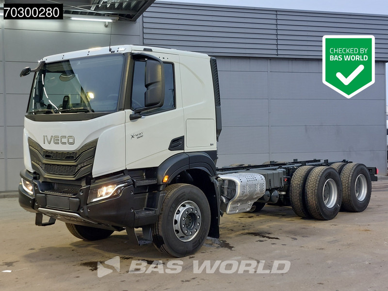 Iveco X-Way 500 X-Way 6X4 NEW 6x4 chassis Sleepercab Rear Air suspension Automatic Euro 6 - Cab chassis truck: picture 1 Iveco X-Way 500 X-Way 6X4 NEW 6x4 chassis Sleepercab Rear Air suspension Automatic Euro 6 - Cab chassis truck: picture 1