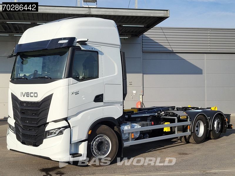 Iveco X-Way 580 6X2 NEW Palfinger PHT20SLD5 Hooklift Lift+steering Axle Automatic Navi ACC LED - Hook lift truck: picture 5 Iveco X-Way 580 6X2 NEW Palfinger PHT20SLD5 Hooklift Lift+steering Axle Automatic Navi ACC LED - Hook lift truck: picture 5