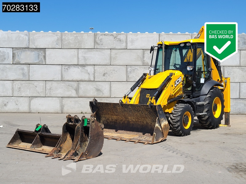 JCB 3CX TELESCOPIC STICK - 3 BUCKETS - Backhoe loader: picture 1 JCB 3CX TELESCOPIC STICK - 3 BUCKETS - Backhoe loader: picture 1