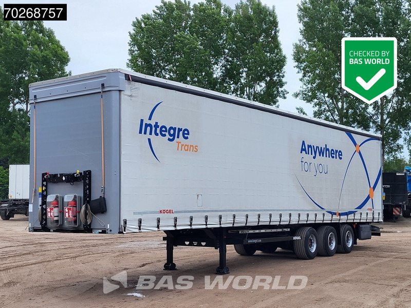 Curtainsider semi-trailer Kögel S24-1 3 axles Mega SAF Anti Vandalism: picture 1