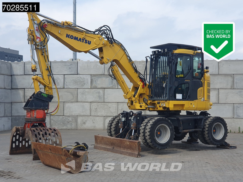Komatsu PW118 MR -11 - Wheel excavator: picture 1 Komatsu PW118 MR -11 - Wheel excavator: picture 1