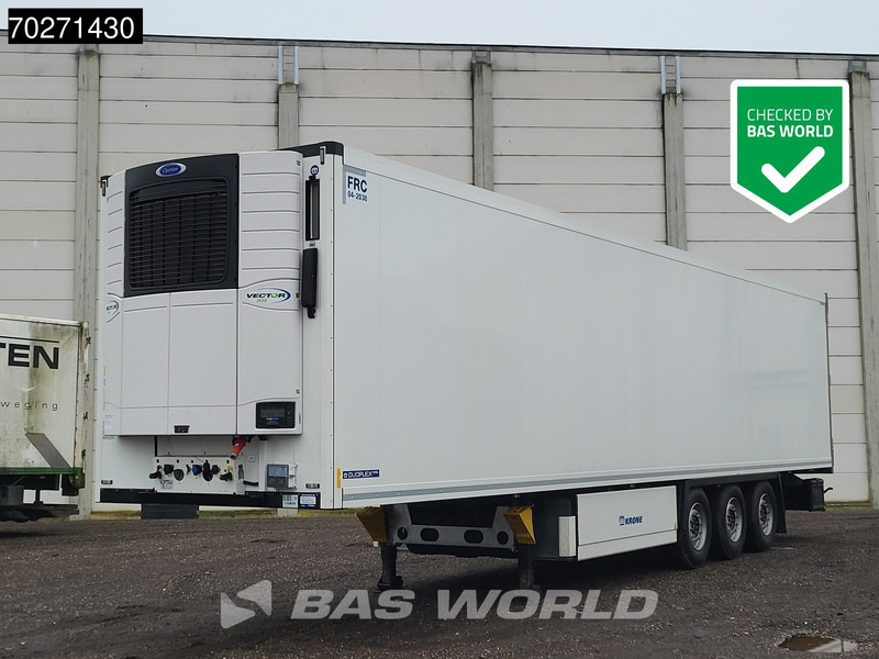 Krone Carrier Vector 1550 NEW Liftachse Palettenkasten - Refrigerator semi-trailer: picture 1 Krone Carrier Vector 1550 NEW Liftachse Palettenkasten - Refrigerator semi-trailer: picture 1