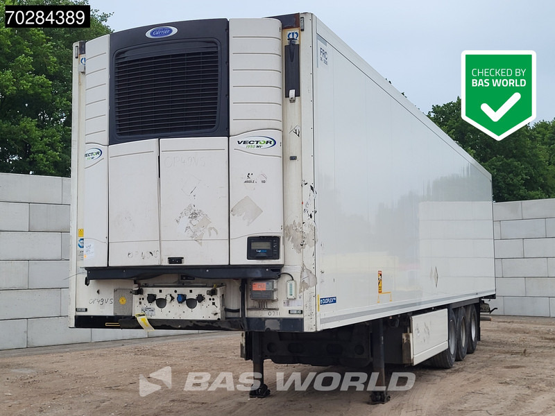 Krone Carrier Vector 1950Mt 3 axles Doppelverdampfer Doppelstock Blumenbreit Schiebewand - Refrigerator semi-trailer: picture 1 Krone Carrier Vector 1950Mt 3 axles Doppelverdampfer Doppelstock Blumenbreit Schiebewand - Refrigerator semi-trailer: picture 1