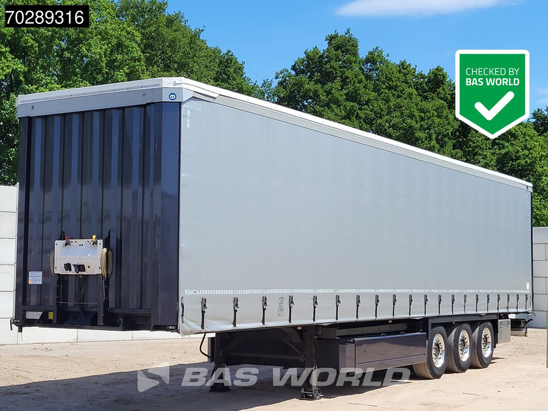 Krone SD 2 x Liftachse Schiebedach Palettenkasten - Curtainsider semi-trailer: picture 1 Krone SD 2 x Liftachse Schiebedach Palettenkasten - Curtainsider semi-trailer: picture 1