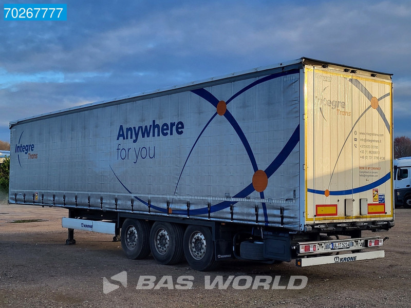 Krone SD 3 axles ALCOA Edscha Anti Vandalismus - Curtainsider semi-trailer: picture 2 Krone SD 3 axles ALCOA Edscha Anti Vandalismus - Curtainsider semi-trailer: picture 2