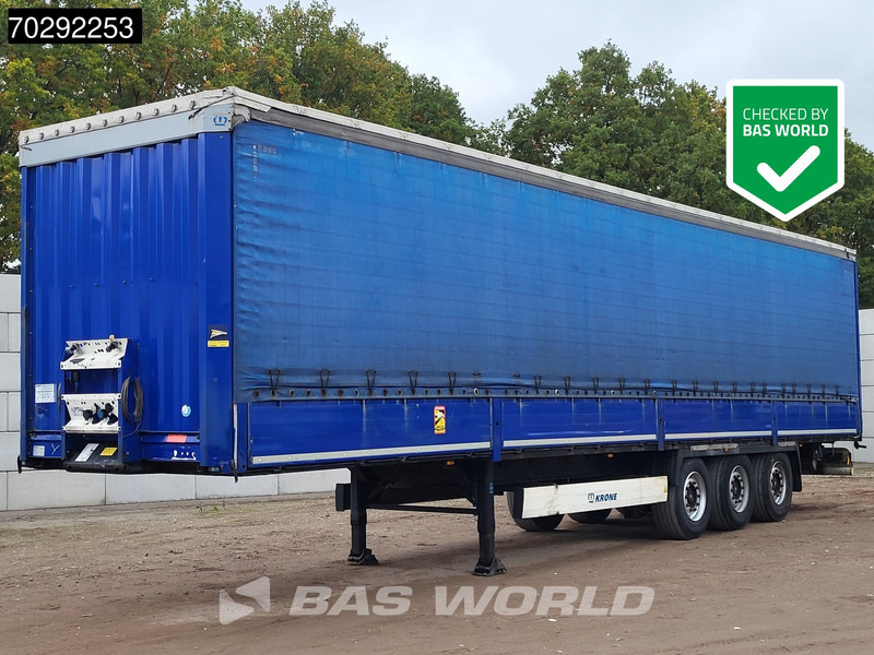 Krone SD APK 06/26 Boards Anti Vandalism Liftachse - Curtainsider semi-trailer: picture 1 Krone SD APK 06/26 Boards Anti Vandalism Liftachse - Curtainsider semi-trailer: picture 1