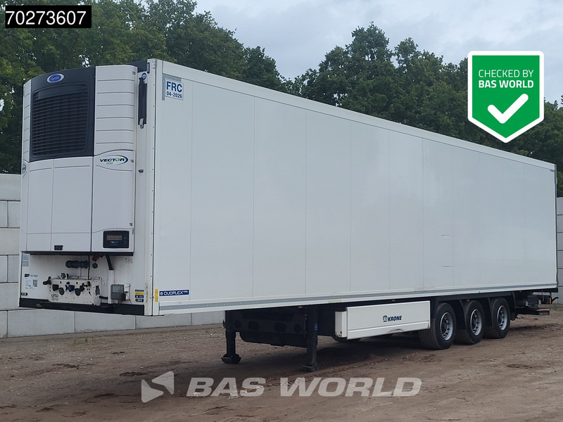 Krone SD TUV 06/25 Blumenbreit Tailgate Mega Liftachse Palettenkasten LBW - Refrigerator semi-trailer: picture 1 Krone SD TUV 06/25 Blumenbreit Tailgate Mega Liftachse Palettenkasten LBW - Refrigerator semi-trailer: picture 1