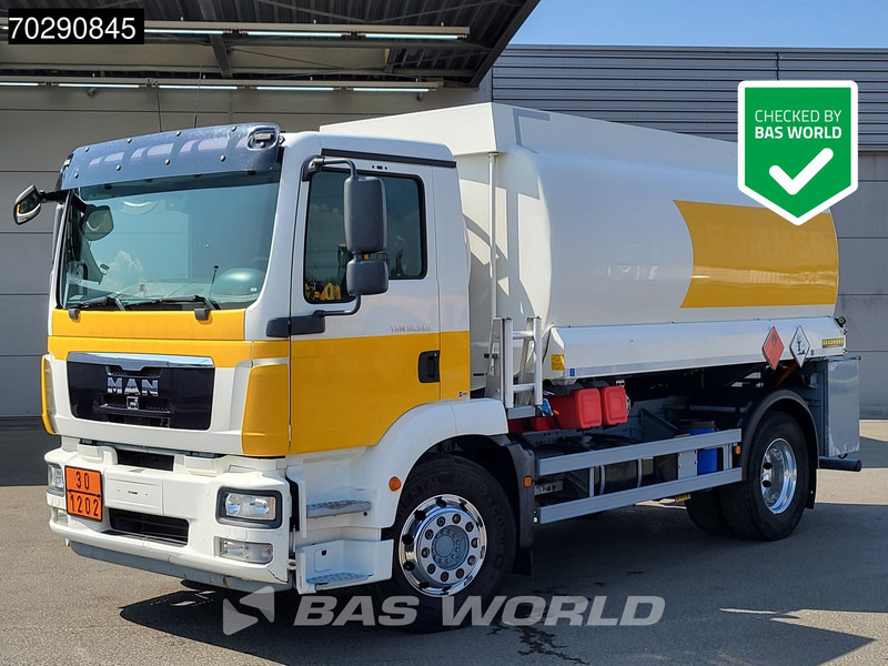 MAN TGM 18.340 4X2 Rohr Fuel tanker 15100 liter Automatic Euro 6 - Tank truck: picture 1 MAN TGM 18.340 4X2 Rohr Fuel tanker 15100 liter Automatic Euro 6 - Tank truck: picture 1